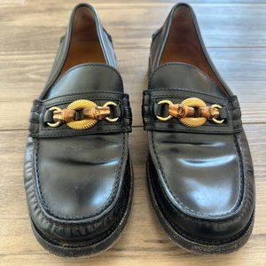 Gucci Bamboo Horsebit Loafer - Size 38